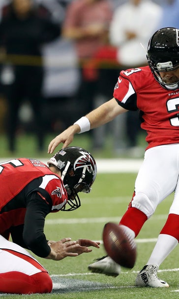 Falcons cut kicker Bryant, team’s all-time scoring leader